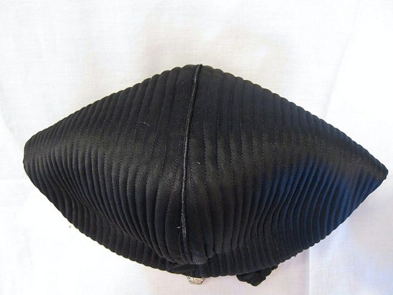 Vintage Signed Josef Designer Black Purse or Handbag Vintage Signed Josef Designer Black Purse or Handbag
