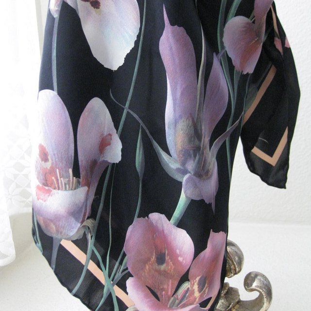 Vintage Signed "A.R. Valentien" Silk Scarf Vintage Signed "A.R. Valentien" Silk Scarf
