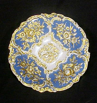 Meissen Bowl Blue & Gold Enamel Meissen Bowl Blue & Gold Enamel