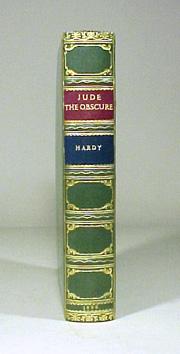 Antique Leather Gilt Book Jude The Obscure by T. Hardy Antique Leather Gilt Book Jude The Obscure by T. Hardy