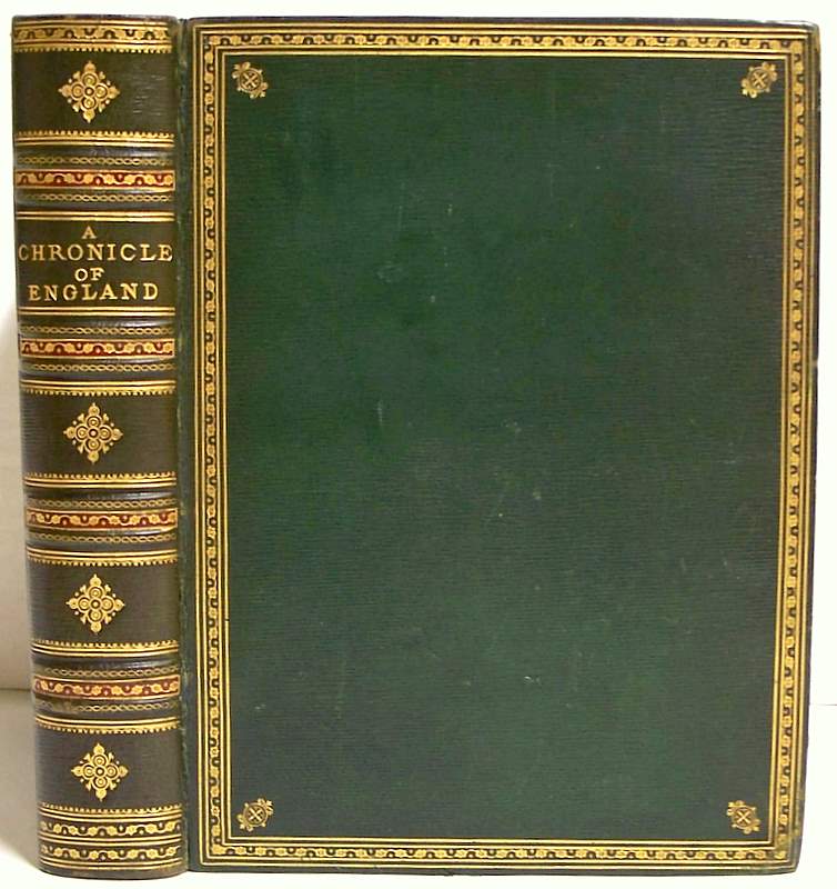 Leather Bound Book Chronicles Of England 1864 Leather Bound Book Chronicles Of England 1864