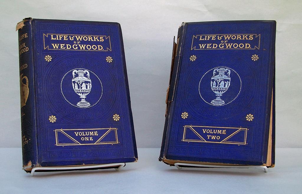 Books 2 vol Wedgewood Life & Works Books 2 vol Wedgewood Life & Works