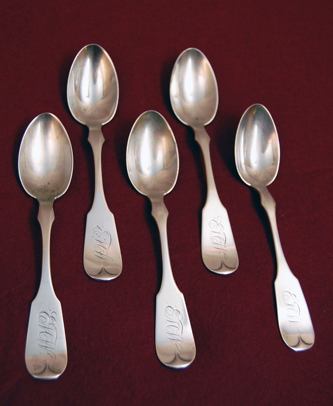 Sterling Silver Tea Spoons Sterling Silver Tea Spoons