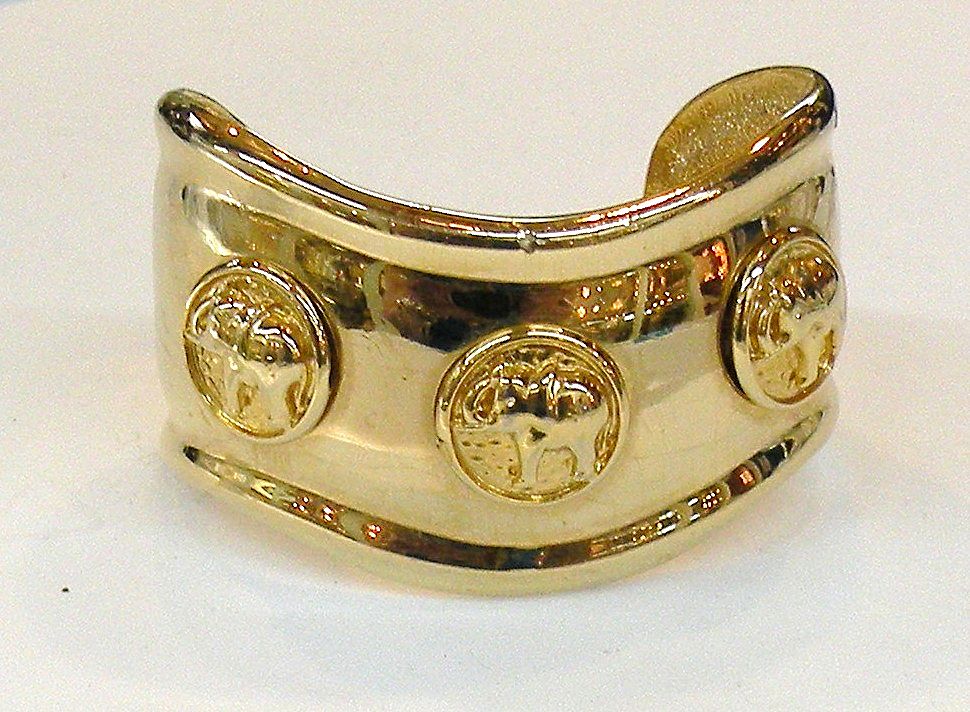CAROLEE Ergonomic Trunk Up Elephant Cuff Bracelet CAROLEE Ergonomic Trunk Up Elephant Cuff Bracelet