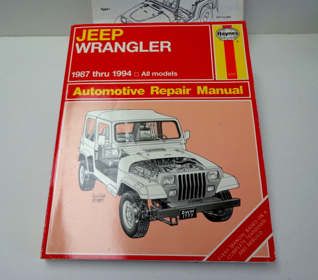 1994 Jeep wrangler owners manual #3