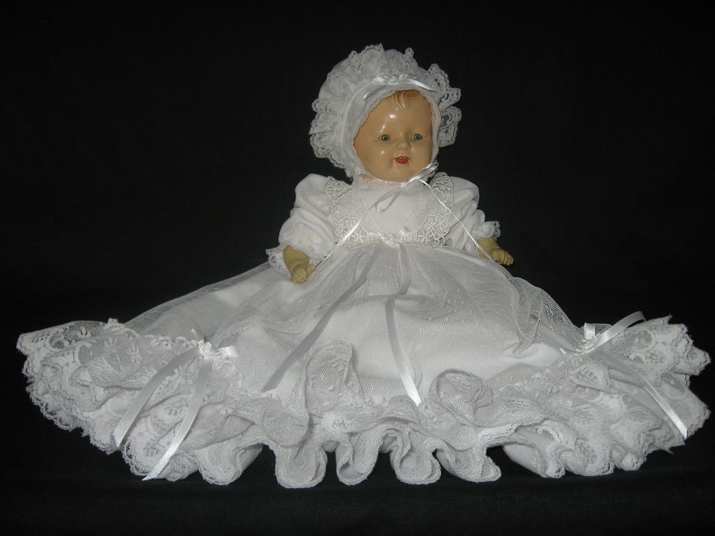 Vintage 1920's Composition and Cloth Body Sleepy Eye Baby Doll Vintage 1920's Composition and Cloth Body Sleepy Eye Baby Doll