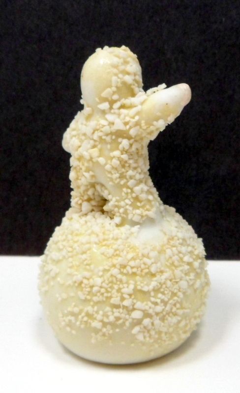 Vintage Bisque Snow Baby Snowball Figurine Japan Vintage Bisque Snow Baby Snowball Figurine Japan
