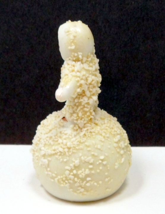 Vintage Bisque Snow Baby Snowball Figurine Japan Vintage Bisque Snow Baby Snowball Figurine Japan
