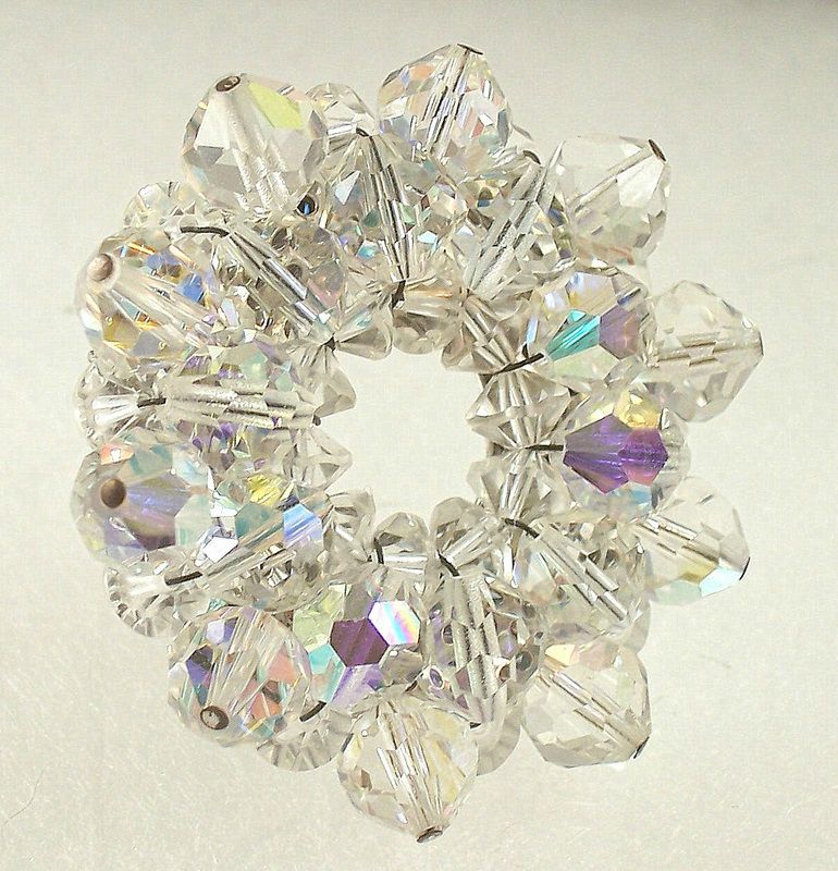 Vintage AB Crystal Brooch Vintage AB Crystal Brooch