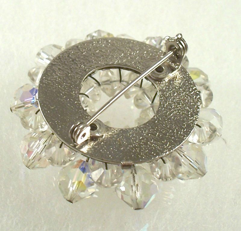 Vintage AB Crystal Brooch Vintage AB Crystal Brooch