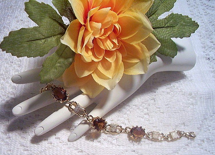 Rootbeer Rhinestone Bracelet Rootbeer Rhinestone Bracelet