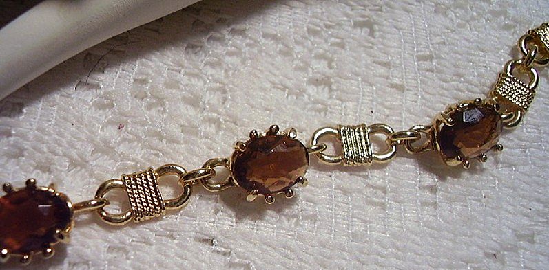 Rootbeer Rhinestone Bracelet Rootbeer Rhinestone Bracelet