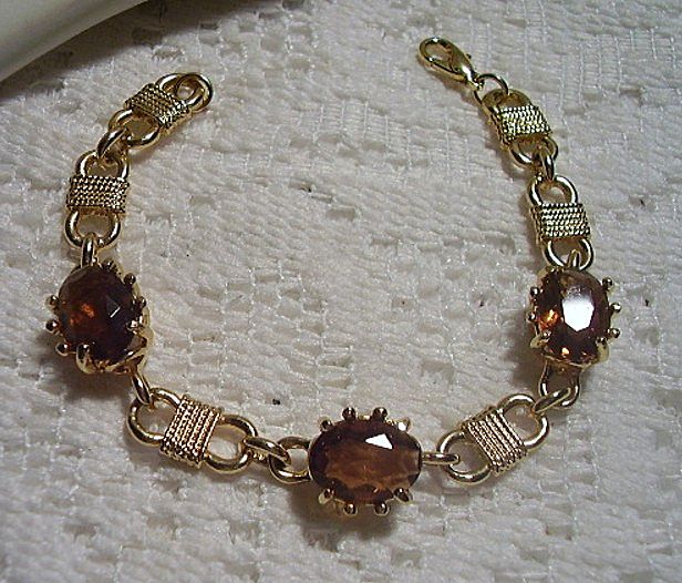 Rootbeer Rhinestone Bracelet Rootbeer Rhinestone Bracelet