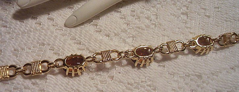 Rootbeer Rhinestone Bracelet Rootbeer Rhinestone Bracelet