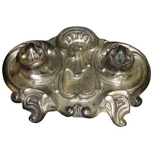 Beautiful Victorian Antique Inkwell Set! Beautiful Victorian Antique Inkwell Set!