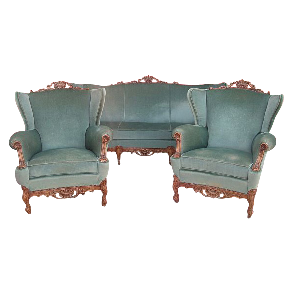 Antique Furniture French Antique Sofa Couch and Two Chairs Armchairs! Antique Furniture French Antique Sofa Couch and Two Chairs Armchairs!