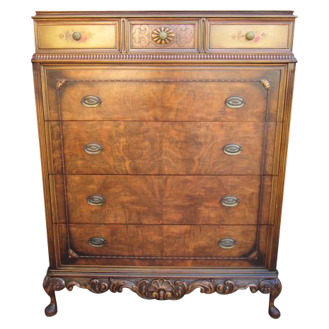 Berkey & Gay Highboy Dresser Chest of Drawers Vintage Furniture: TH ...