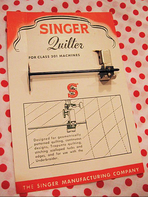 Singer Quilting Attachment fits 301, 401A sewing machines + others Singer Quilting Attachment fits 301, 401A sewing machines + others