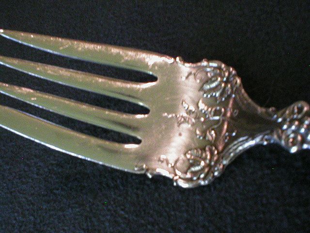 1847 Rogers Brothers Vintage Pattern Cold Meat Fork 1847 Rogers Brothers Vintage Pattern Cold Meat Fork