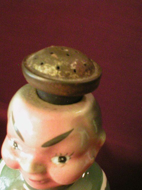 "Oriental Gentleman" Figural Laundry Sprinkler Bottle "Oriental Gentleman" Figural Laundry Sprinkler Bottle