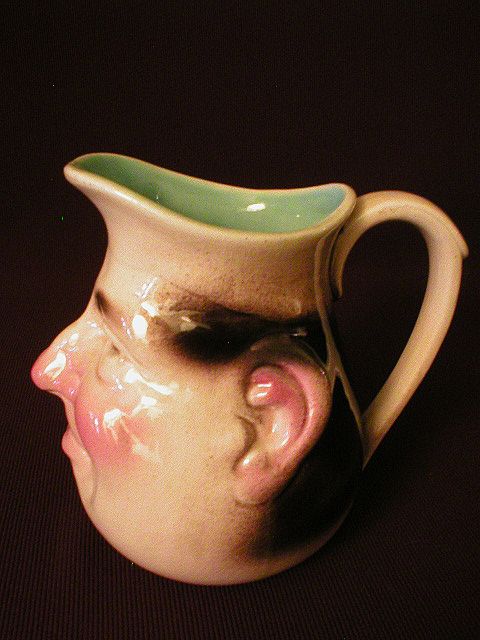 Sarreguemines Majolica "Jolly Fellow" Face Jug Sarreguemines Majolica "Jolly Fellow" Face Jug