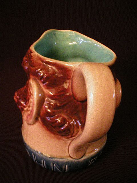 Sarreguemines Majolica "John Bull" Face Jug Sarreguemines Majolica "John Bull" Face Jug