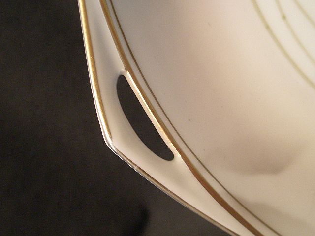 Prussia - Royal Rudolstadt Serving Plate/Tray w/Lily Blossom Decoration Prussia - Royal Rudolstadt Serving Plate/Tray w/Lily Blossom Decoration