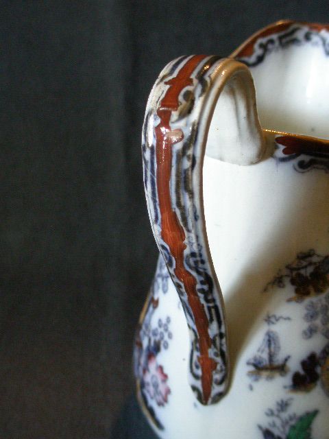 Ashworth Bros. "Coloured Willow" (Chusan) Pattern Pitcher Ashworth Bros. "Coloured Willow" (Chusan) Pattern Pitcher
