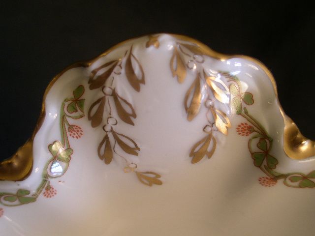 Haviland & Co. Limoges "Clover Leaf" Relish Dish, Schleiger #98 Haviland & Co. Limoges "Clover Leaf" Relish Dish, Schleiger #98