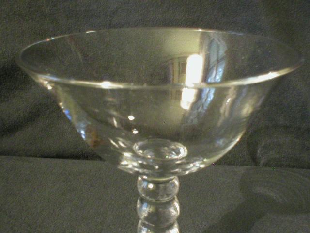 Set of 6 Imperial "Candlewick" Champagne/Tall Sherbets with 4-Bead Stem Set of 6 Imperial "Candlewick" Champagne/Tall Sherbets with 4-Bead Stem