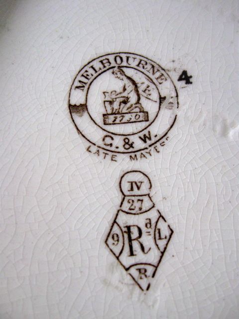 Vintage Brown Transferware Soup Tureen Vintage Brown Transferware Soup Tureen