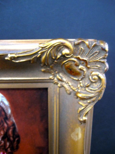 RPM Germany Framed Porcelain Portrait RPM Germany Framed Porcelain Portrait