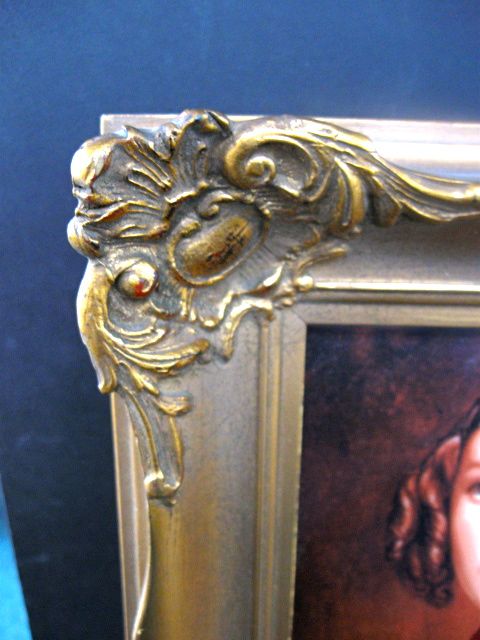 RPM Germany Framed Porcelain Portrait RPM Germany Framed Porcelain Portrait