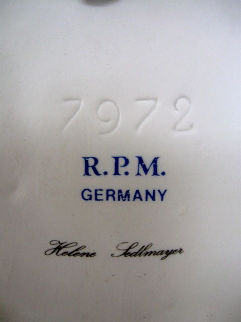 RPM Germany Framed Porcelain Portrait RPM Germany Framed Porcelain Portrait