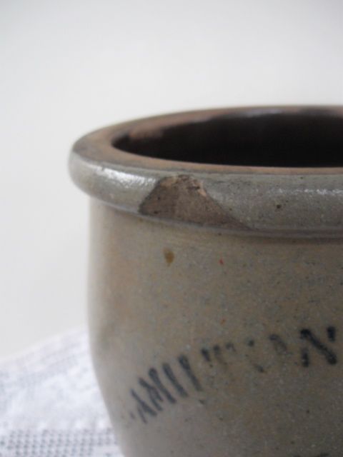 Hamilton & Jones Greensboro Pa. Salt Crock Hamilton & Jones Greensboro Pa. Salt Crock