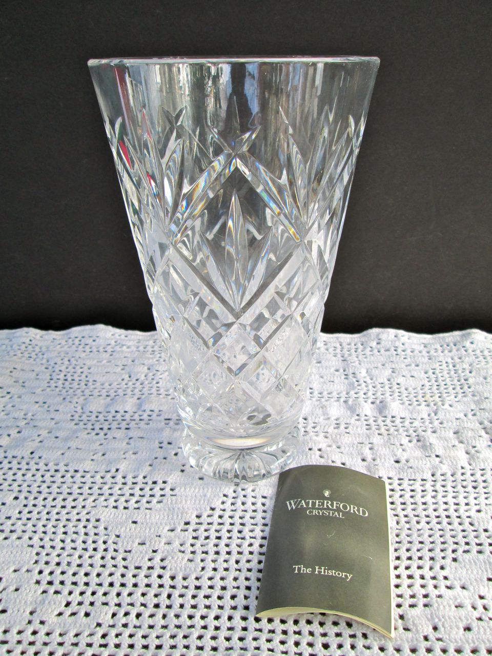 Beautiful Waterford Lismore Vase Beautiful Waterford Lismore Vase