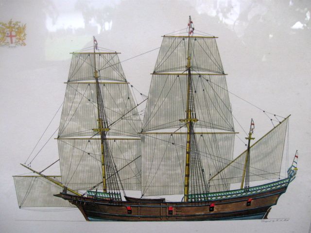 H. A. Muth Framed Print of Mayflower H. A. Muth Framed Print of Mayflower