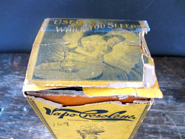 Vapo-Cresolene Oil Lamp Vaporizer in Original Box Vapo-Cresolene Oil Lamp Vaporizer in Original Box