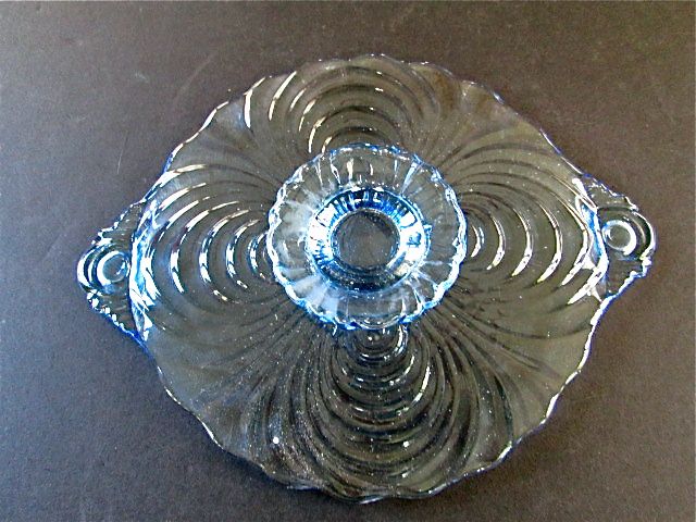 Cambridge Caprice Moonlight Blue Serving Plate Cambridge Caprice Moonlight Blue Serving Plate