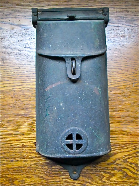 #353 Griswold Iron Mailbox #353 Griswold Iron Mailbox