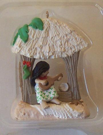 1987 Windows World Hallmark Aloha HAWAIIAN Ornament 1987 Windows World Hallmark Aloha HAWAIIAN Ornament
