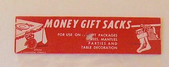 2 Vintage Felt Santa Christmas Money Holders Mint In Package 2 Vintage Felt Santa Christmas Money Holders Mint In Package