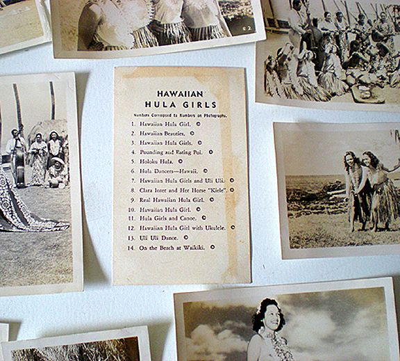 1950's Photograph Set (14) Hawaiian Hula Girls 1950's Photograph Set (14) Hawaiian Hula Girls