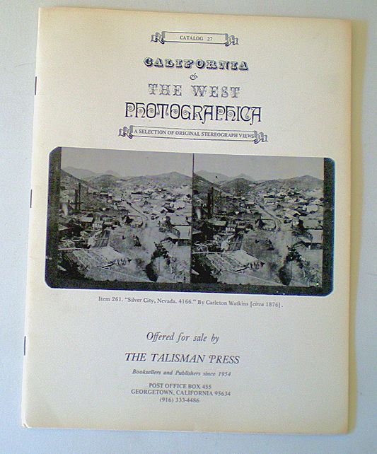 1983 Photographica Catalog Stereograph Views 1983 Photographica Catalog Stereograph Views