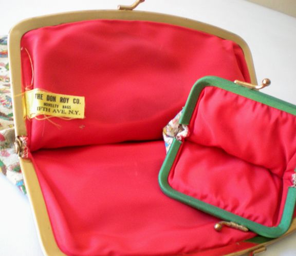 Vintage Purse & Matching Coin Purse Don Roy Co. New York Vintage Purse & Matching Coin Purse Don Roy Co. New York
