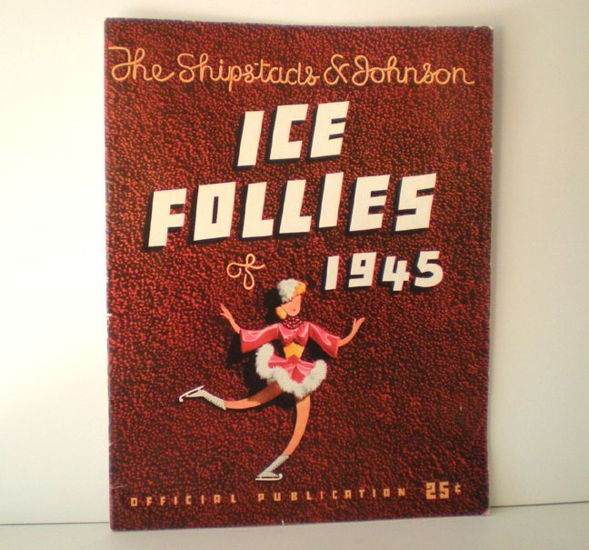(3) 1940s Ice Follies Programs Great Advertising (3) 1940s Ice Follies Programs Great Advertising