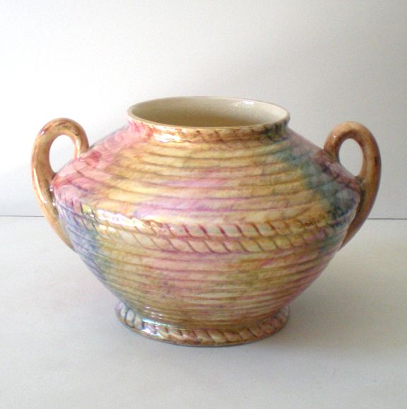 Large 1930s Pottery Vase Signed "J. Fryer Ltd" Tunstall England Large 1930s Pottery Vase Signed "J. Fryer Ltd" Tunstall England