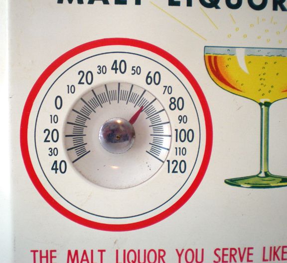 Vintage Advertising Thermometer Champale Malt Liquor Vintage Advertising Thermometer Champale Malt Liquor