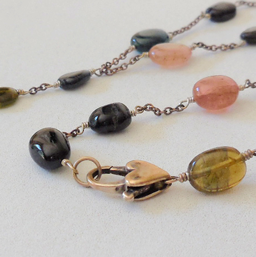 Vintage Natural Stones Necklace Vintage Natural Stones Necklace