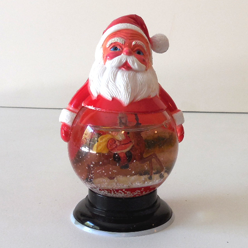 vintage santa claus christmas snow globe dome from vintage santa claus christmas snow globe dome from